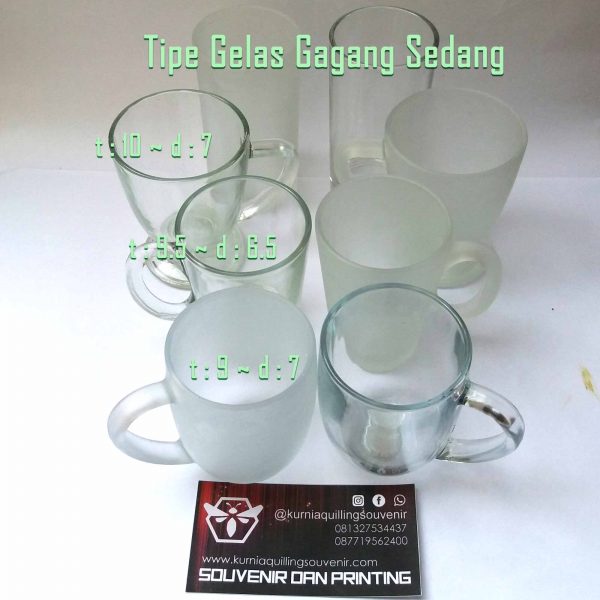 Gelas Gagang Sedang