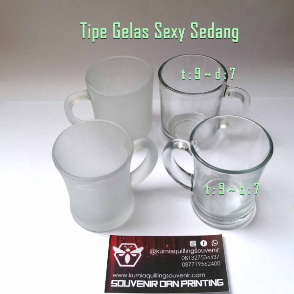 Gelas Sexy Sedang