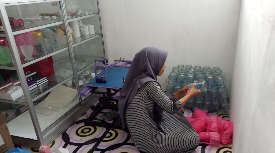 Packaging Gelas