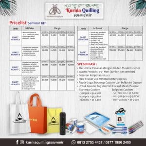 Harga Seminar Kit