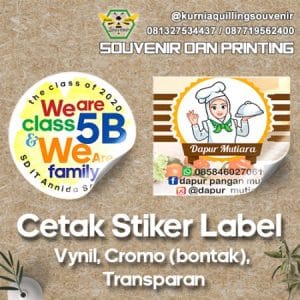 Sticker Label Murah
