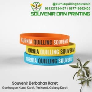 Gantungan Kunci dan Gelang Karet