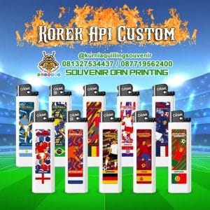 Korek Api Custom Murah