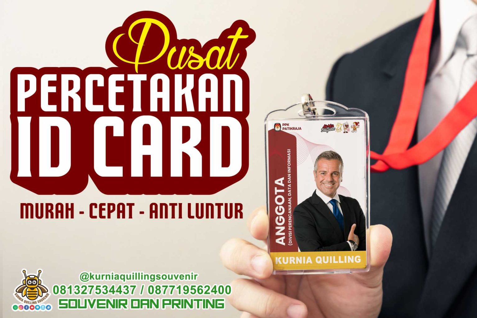 cetak id card satuan Kebumen